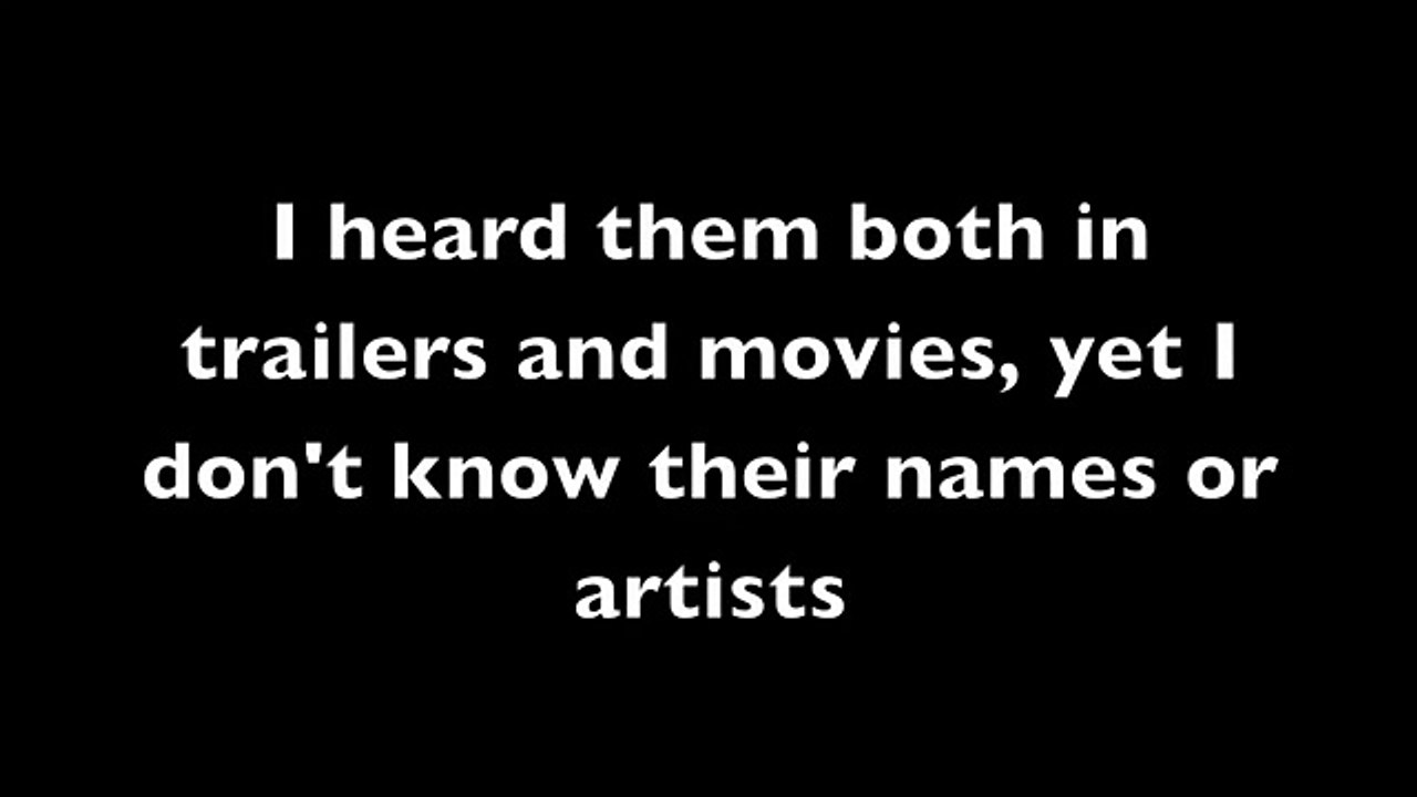 Unknown Songs (Please Read Description First)