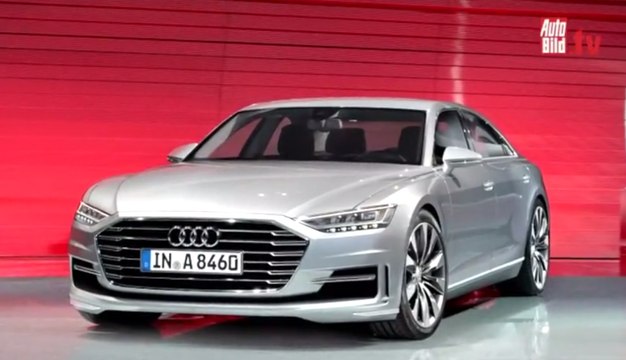 Nuevo Audi A8 2017, deportivo por fuera y muy conectado por dentro