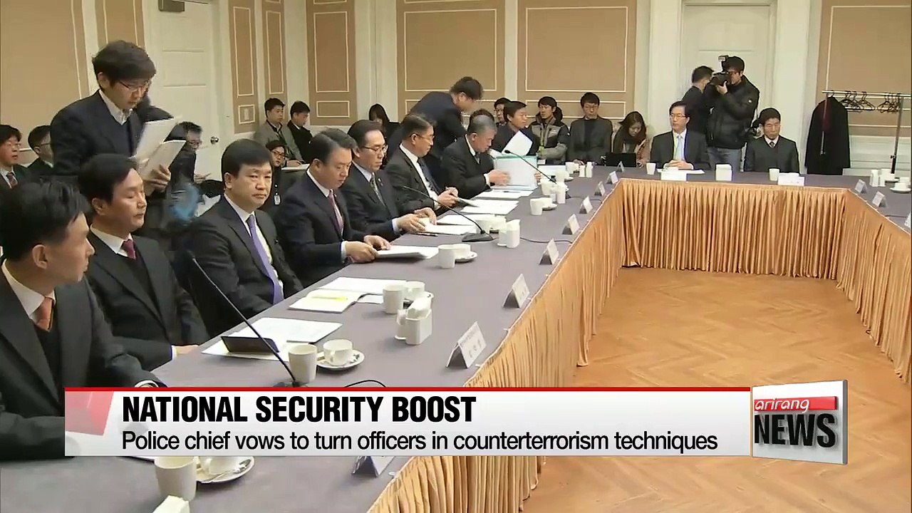 Korea moves to strengthen security measures in light of global terror attacks