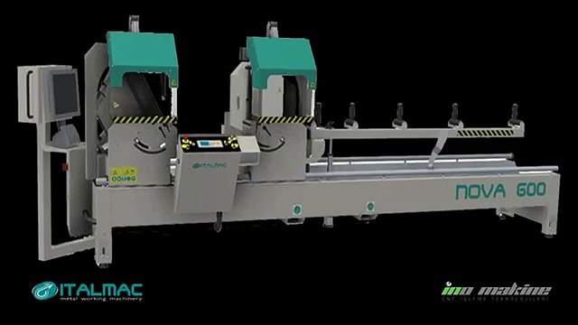 Nova 600 3 Eksen Çift Başlı Kesim Makinesi