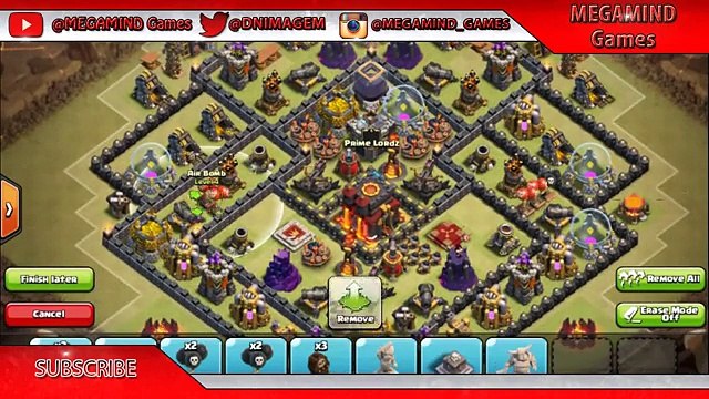 CLASH OF CLANS - BEST town hall 10 (TH10) clan war base - trophy