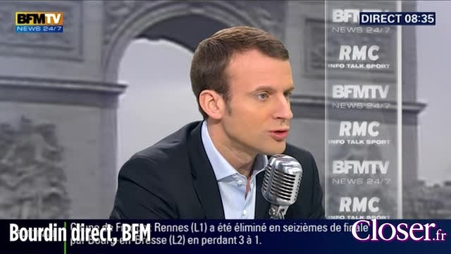 Bourdin direct - Emmanuel Macron, son chef c'est François Hollande