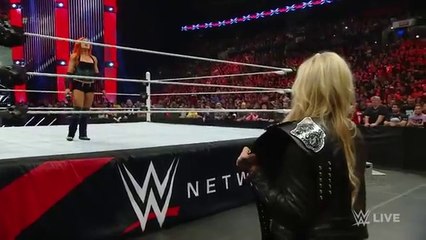 Becky Lynch vs. Tamina: Raw, January 18, 2016 (Comic FULL HD 720P)
