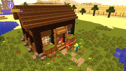 How to build a nice house in Minecraft! // Pro vs. Noob