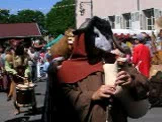 défilé de la rosière