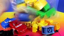 Disney Pixar Cars Lego Duplo Flos Cafe v8 Lightning McQueen Sally Mater Doc Hudson Batman