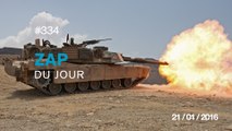 ZAP DU JOUR #334 : Un tank roule sur une bombe !