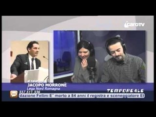 Icaro Tv. Morrone (Lega) a Tempo Reale:  sabato presentiamo la squadra guidata da Pecci