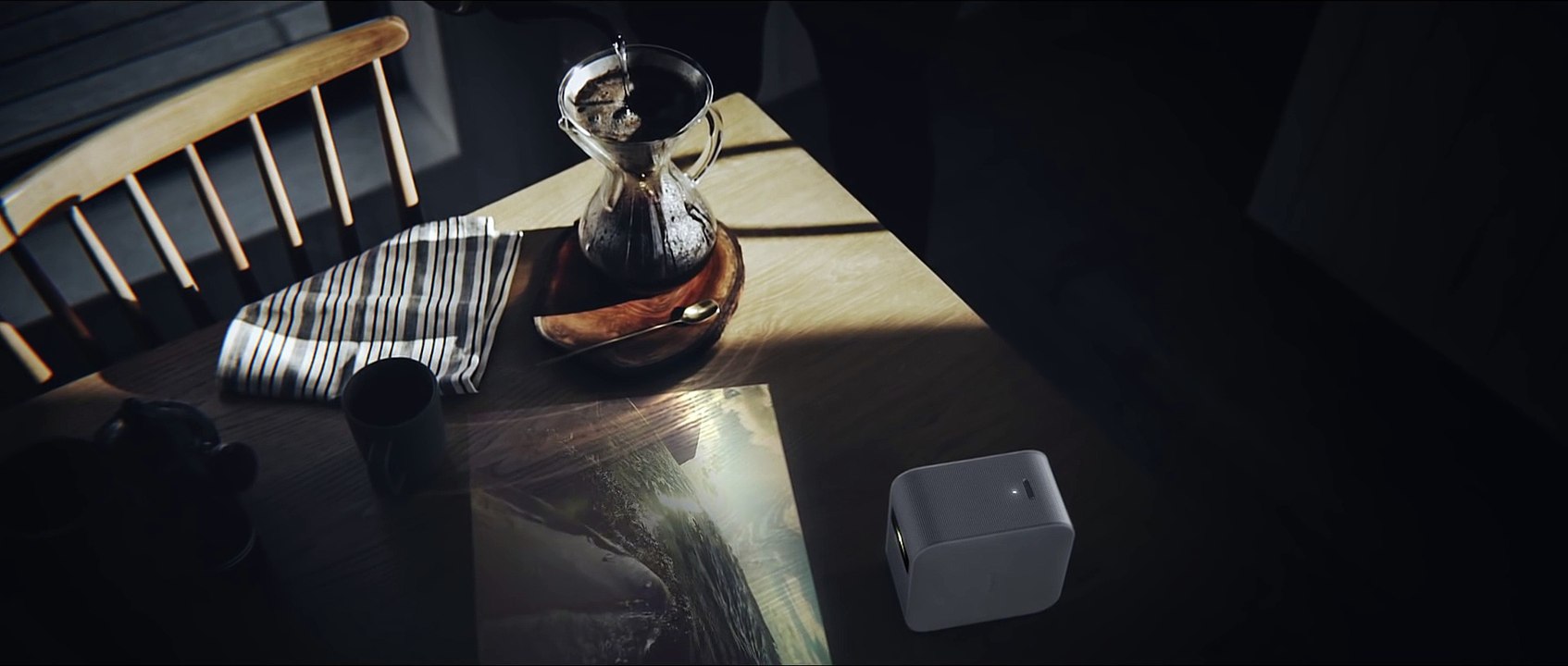 LSPX-P1, el proyector portátil de tiro ultra corto de Sony