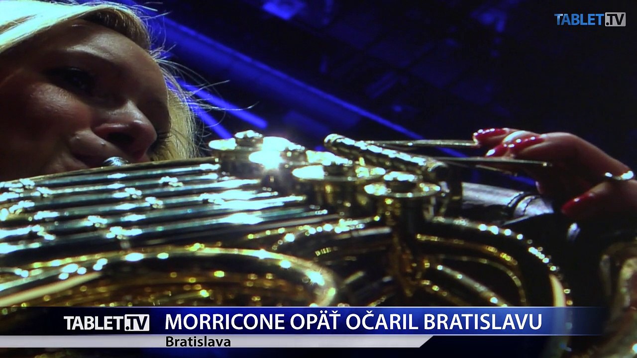 Ennio Morricone opäť očaril Bratislavu