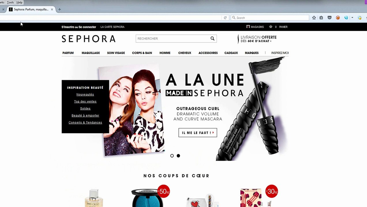 Code Promo Sephora - Codes de réduction pour Sephora