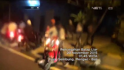 86 Ditangkap Karena Balapan Liar dan Masih Melawan Orang Tua