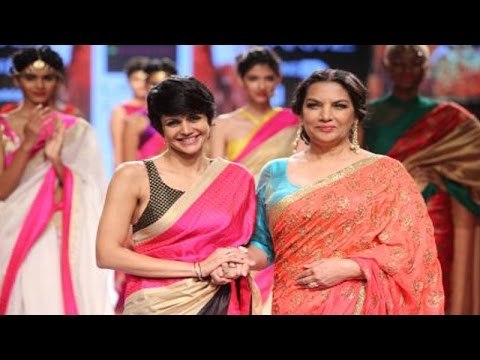 Lakme Fashion Week 2015: It's Saree's Galore At Mandira Bedi's Show