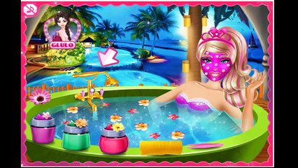 Barbie Superhero Beauty Spa - Cartoon Video Game For Girls