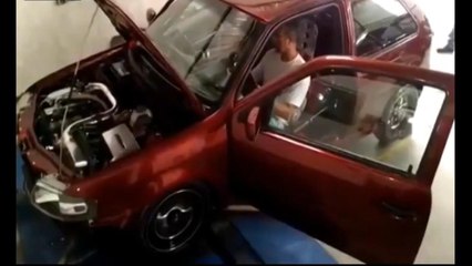 Surprise during engine testing