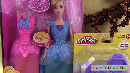 Play Doh DSNY Princesses Cendrillon Poupée Magiclip Couronne Sparkle Play Doh ⓋⒾⒹéⓄ ⓋⒾⒹéⓄ