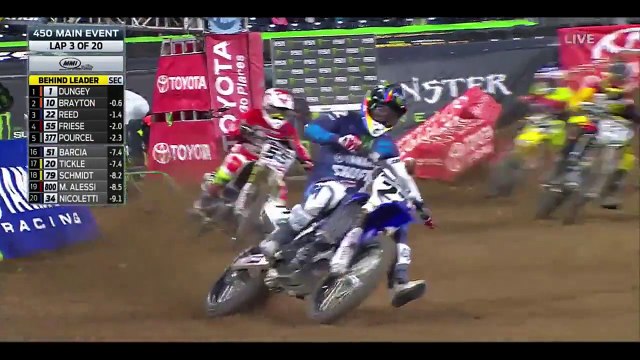 AMA Supercross 2016 Rd (Round) 2 San Diego 1 - 450 Main Event HD 720p
