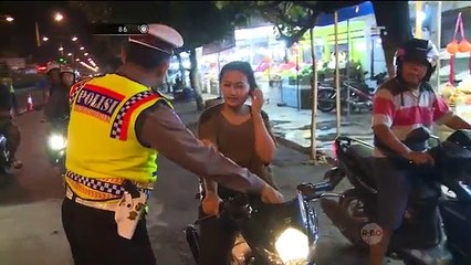 86 Pembalap Liar Lari dari Kejaran Polisi Hingga Merusak Rumah Warga