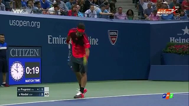 Rafael Nadal vs Fognini US Open 2015