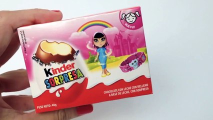 Kinder Surprise Eggs Chocolate Eggs Unboxing