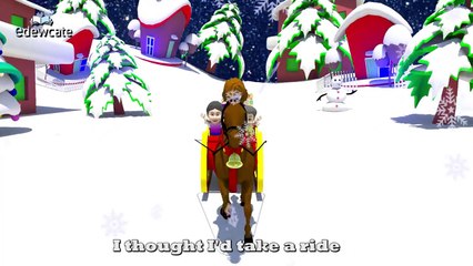 Jingle Bells Jingle Bells | 3D Christmas Songs for Kids