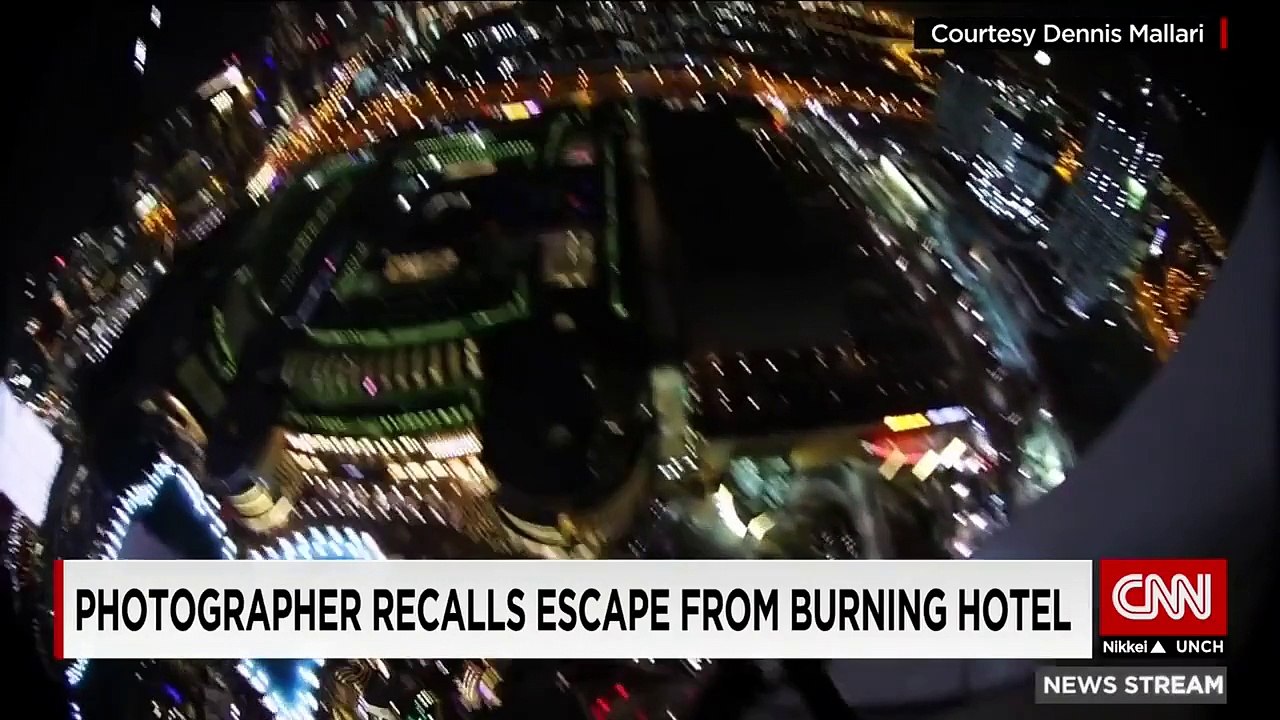 Escaping the Dubai hotel fire