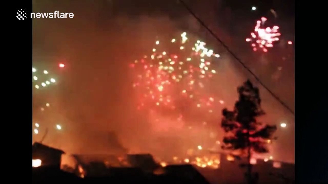 Fireworks factory explodes in China