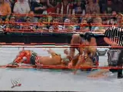 Kurt Angle vs. Shawn Michaels II, WWE Vengeance 2005, Part 3