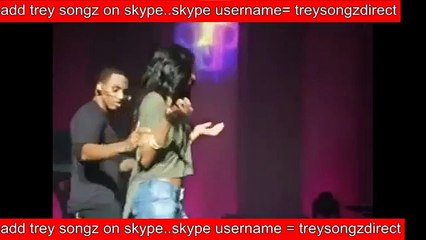 Trey Songz gets freaky with Ciara on stage!!!