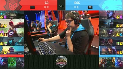 Download Video: G2 Esports vs ROCCAT EU LCS Week 1 Day 2 Spring 2016 Season 6 G2 vs ROC