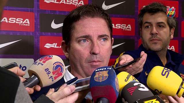Xavi Pascual y Abrines, previa Real Madrid-FCB Lassa