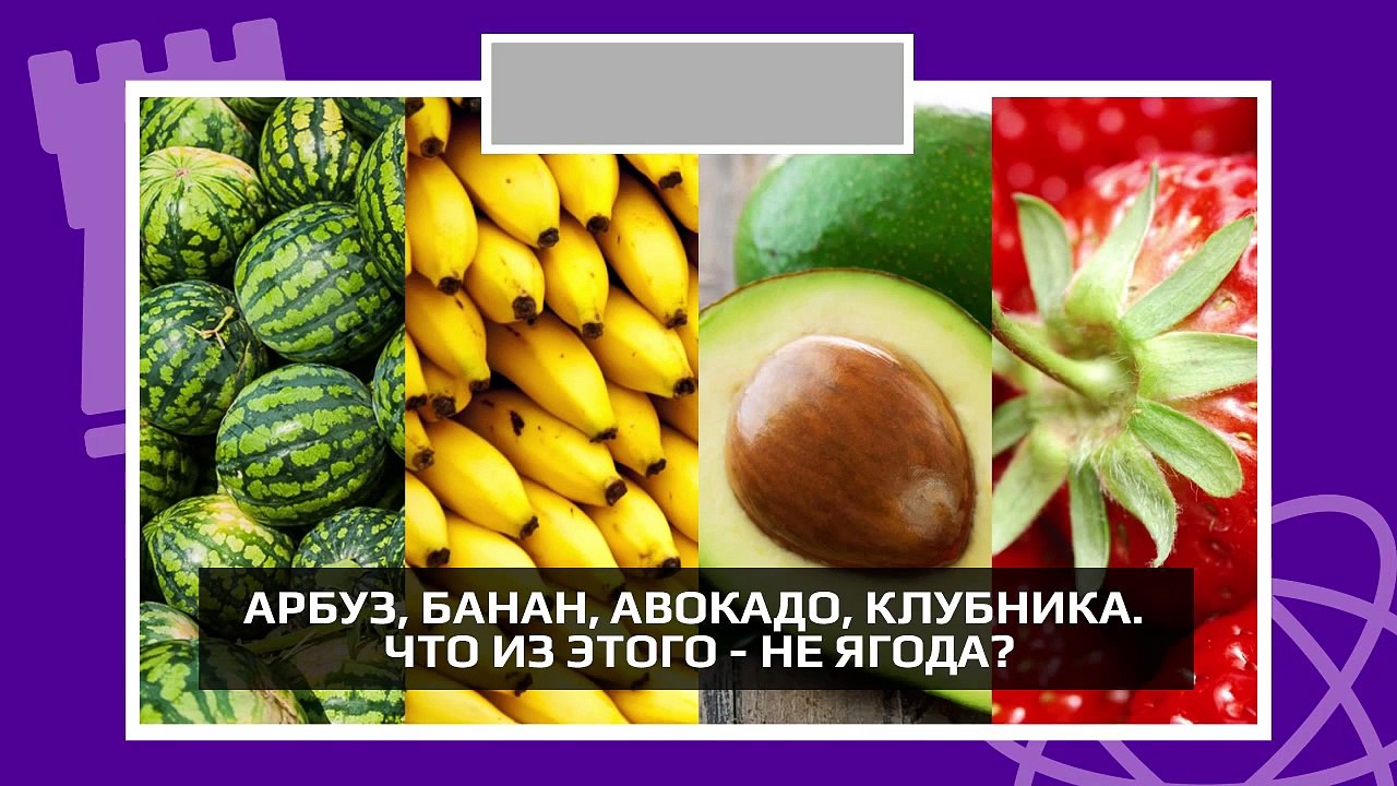 БАНАН - ЭТО ЯГОДА