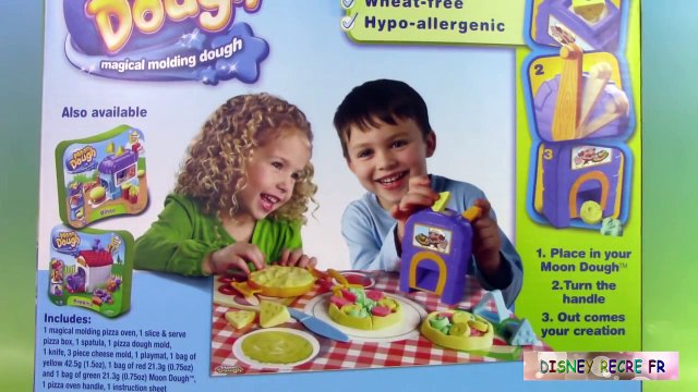 Pâte à modeler Moon Dough Four à Pizza Pizzeria Playset PⒺⓅpa ⓅⒾⒼ Play Doh ⓋⒾⒹéⓄ ⓋⒾⒹéⓄ