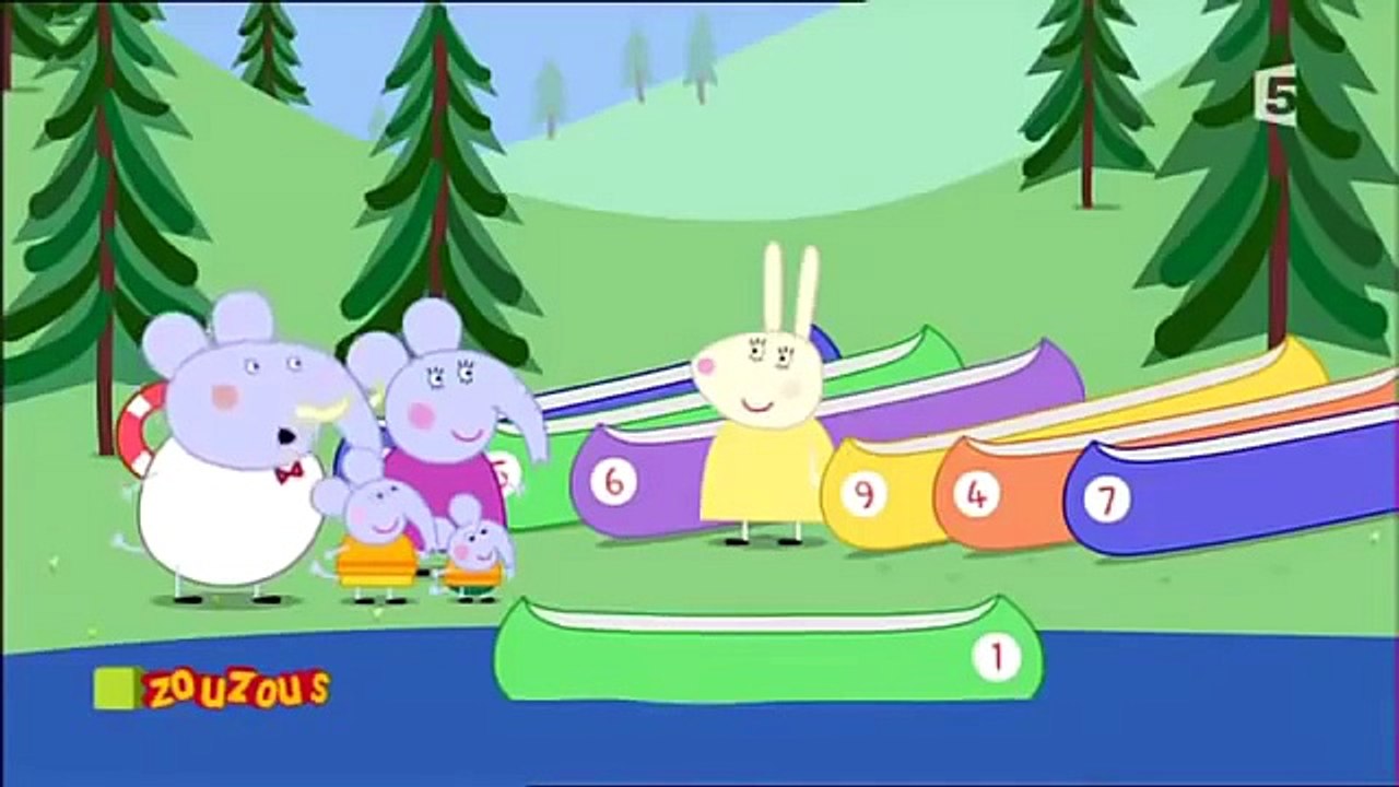 Peppa Pig en Français En Bateau!