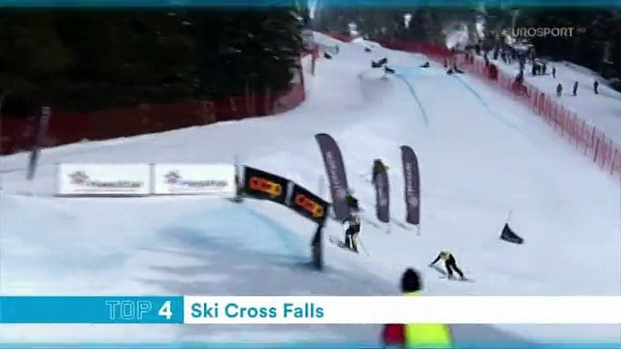 Ski Cross Fall
