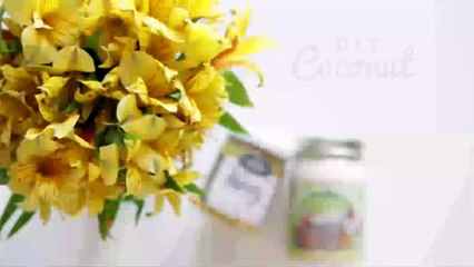 BRICOLAGE Endommagé Réparation de Cheveux Masque à la noix de Coco