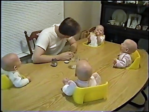 Funny Baby Videos-Laughing Quadruplets - The Next Day