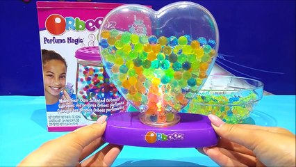 Orbeez Perfume Magic & Orbeez Light Up Heart Magically Grows In Water Playset