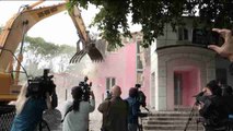 Demolition begins on Pablo Escobar mansion in Miami Beach