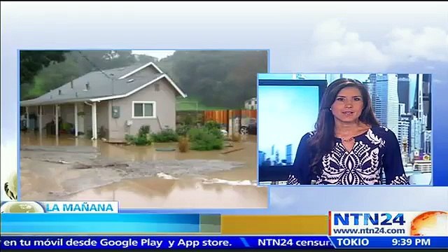 Fuertes lluvias afectan la región central de California dejando a varias zonas sin electricidad