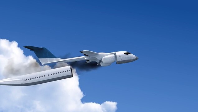 Plane to rescue passengers life in a plane crash