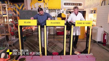 EM160 Défi : coller une crêpe au plafond !