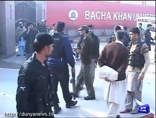 Charsadda- Citizens come to fight with their own weapons.