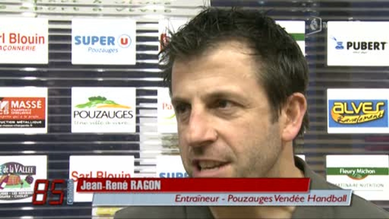 Pouzauges vs Lanester (29-30) : Interview des coaches
