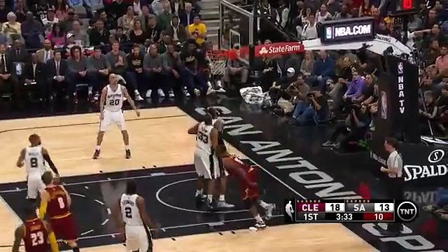 Cavs with 10-0 Run | Cavaliers vs Spurs | January 14, 2016 | NBA 2015-16 Season (News World)