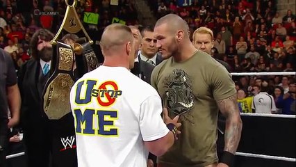 Championship Ascension Ceremony- Raw, Dec. 9, 2013