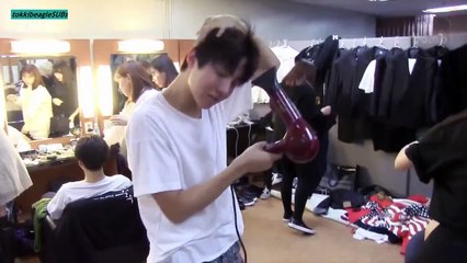 [SUB ESPAÑOL] [BANGTAN BOMB] Let's dry hair - lalalalalala-