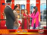 Sanam Baloch Fight with A Man in Her Live Morning Show Shocking