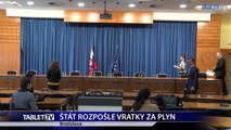 STAT ROZPOSLE VRATKY ZA PLYN