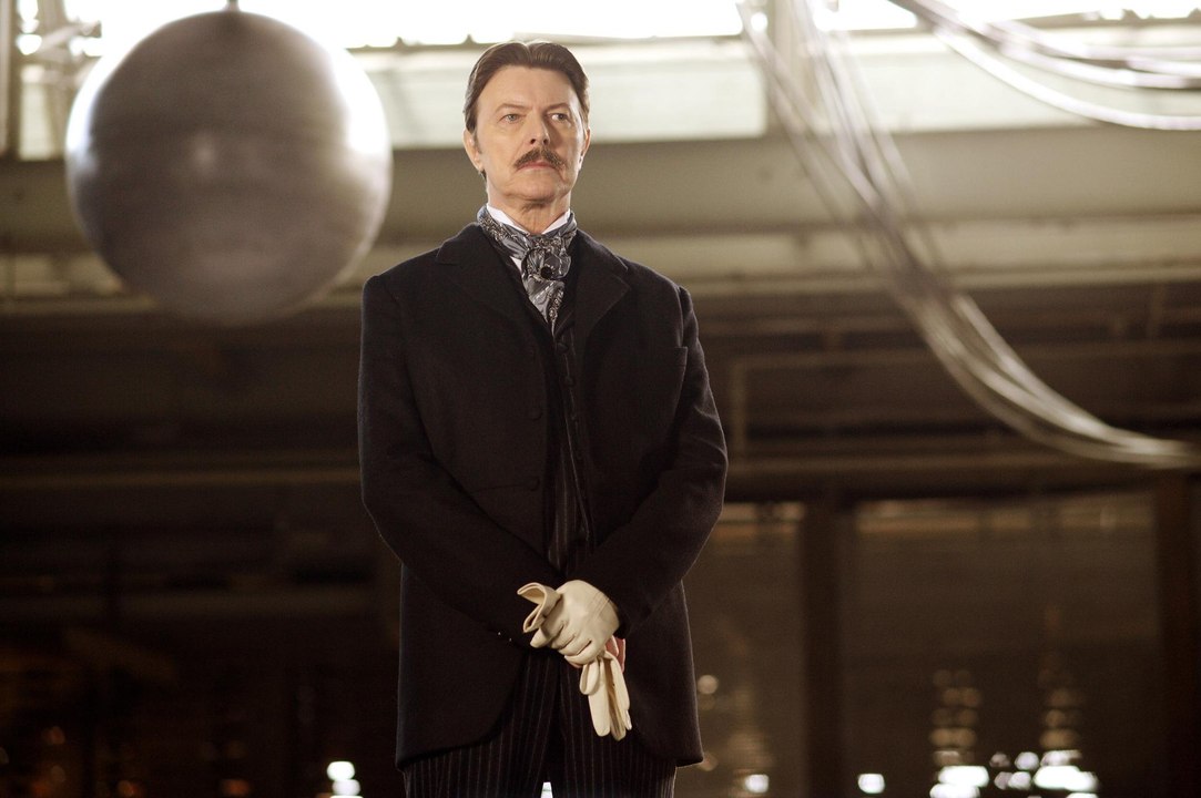 David Bowie as Tesla in  The Prestige (Christopher Nolan)